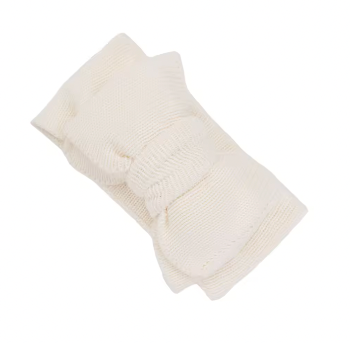 Coco Knit Bow Headband - Milk