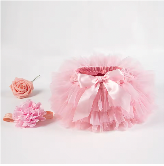 Koko Tutu Bloomers + Headband - Peachy