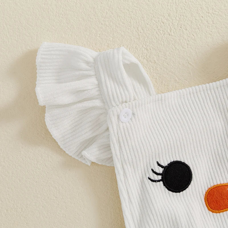 Snowman Christmas Romper