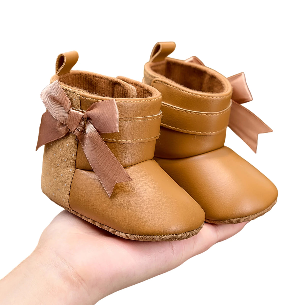 Dixie Bow Boots - Grey