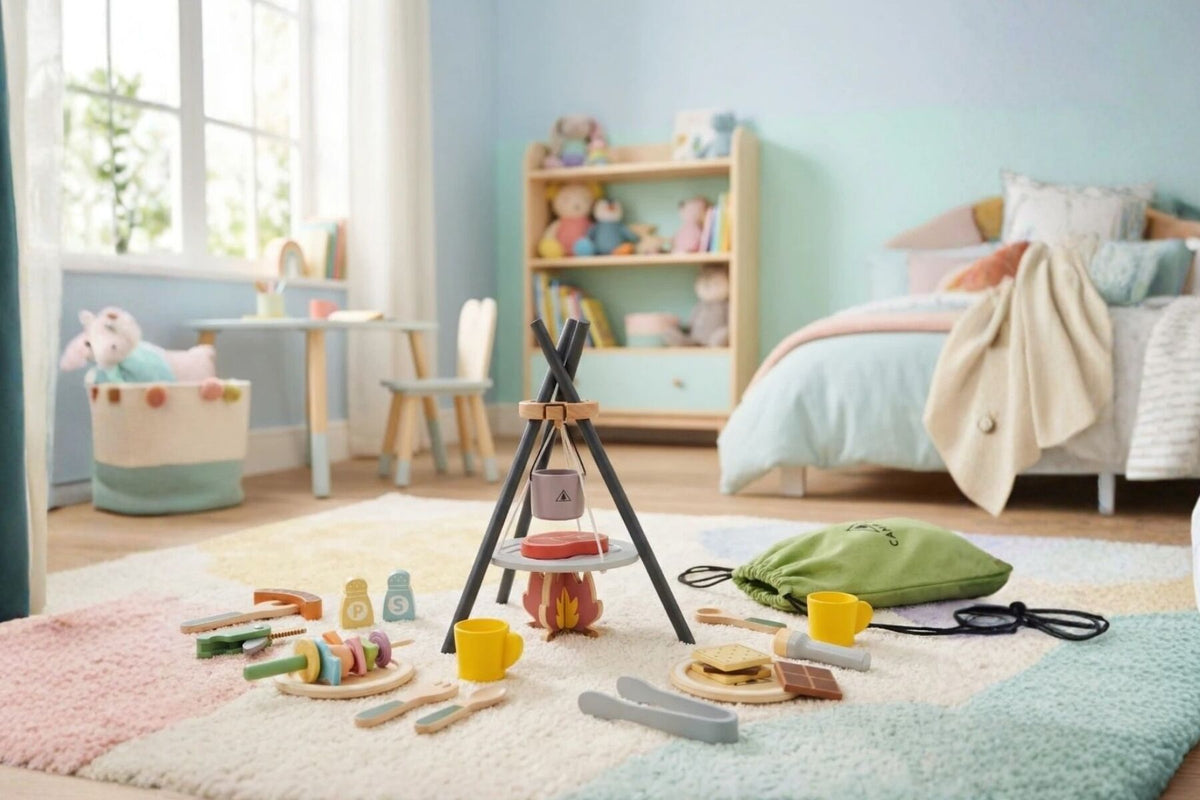 Wooden Camping Set