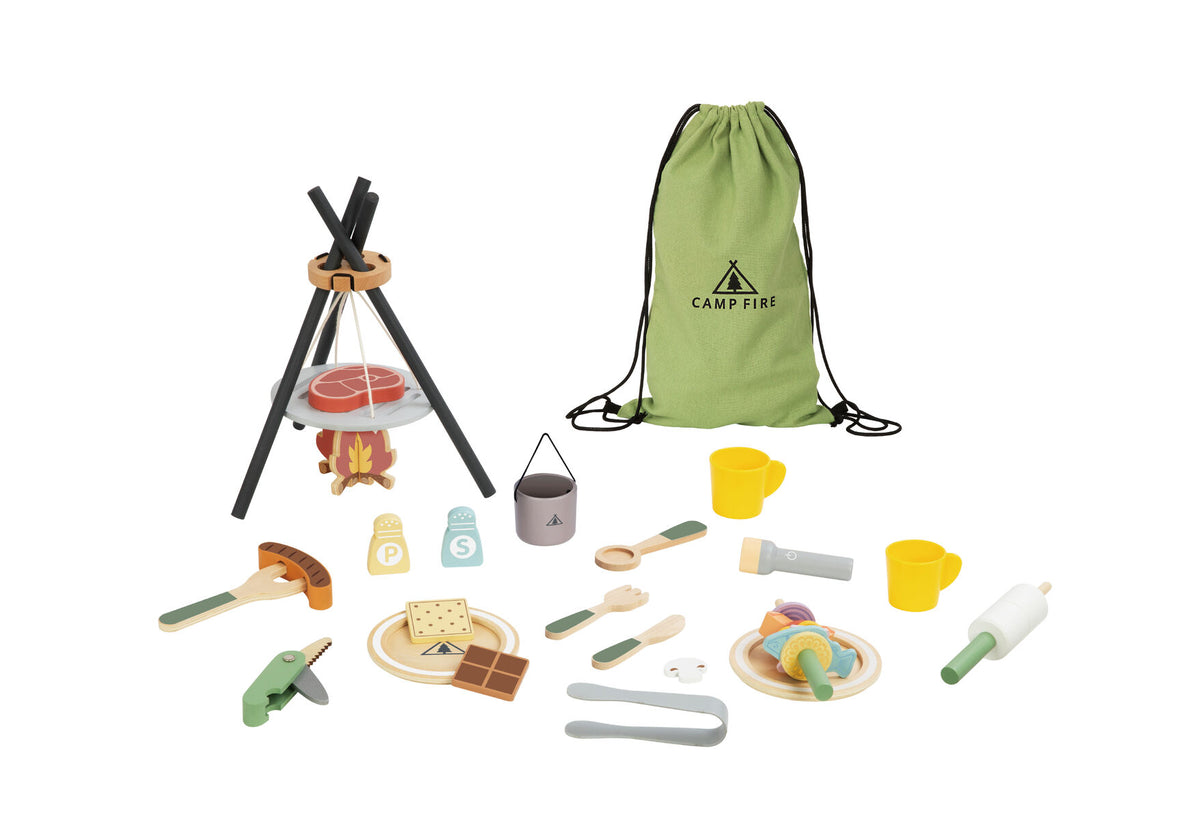 Wooden Camping Set