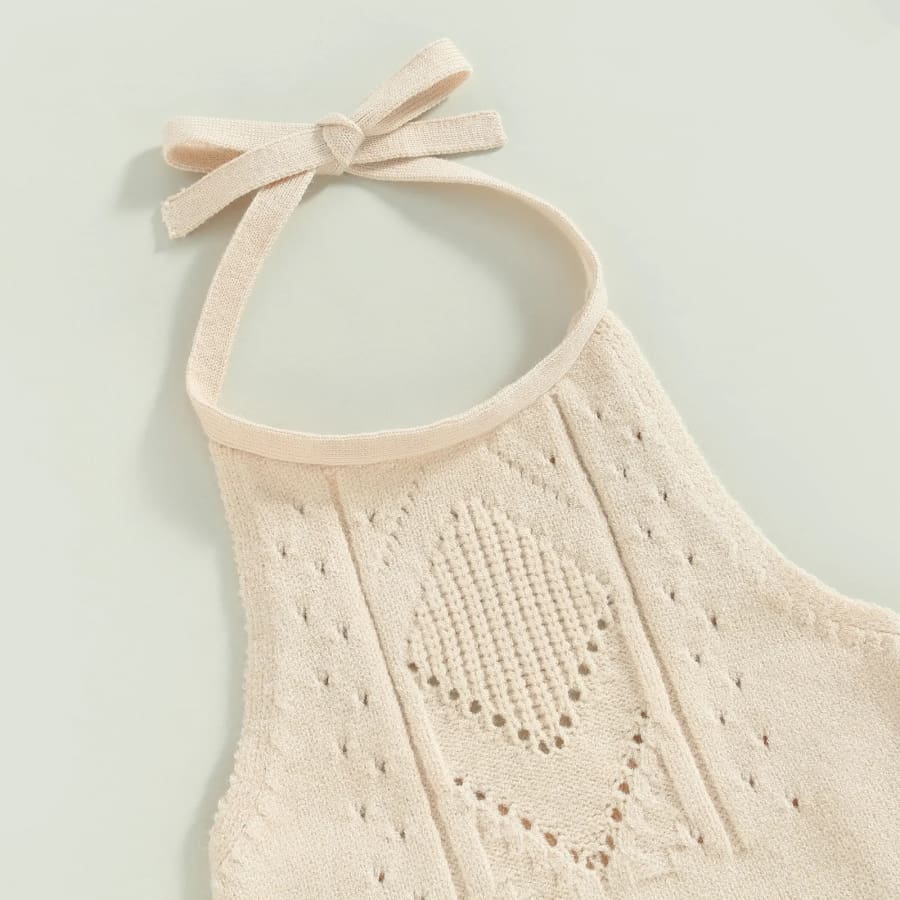 Annie Halter Knit + Bloomer Set