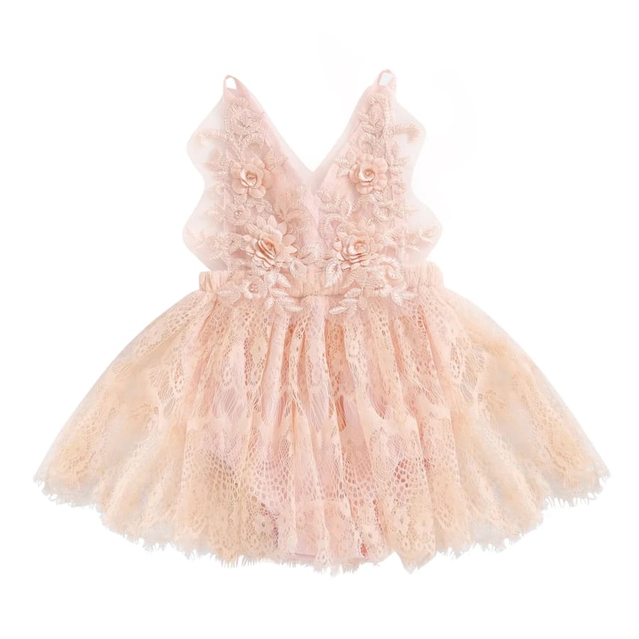 Arabella Lace Romper 6 Months