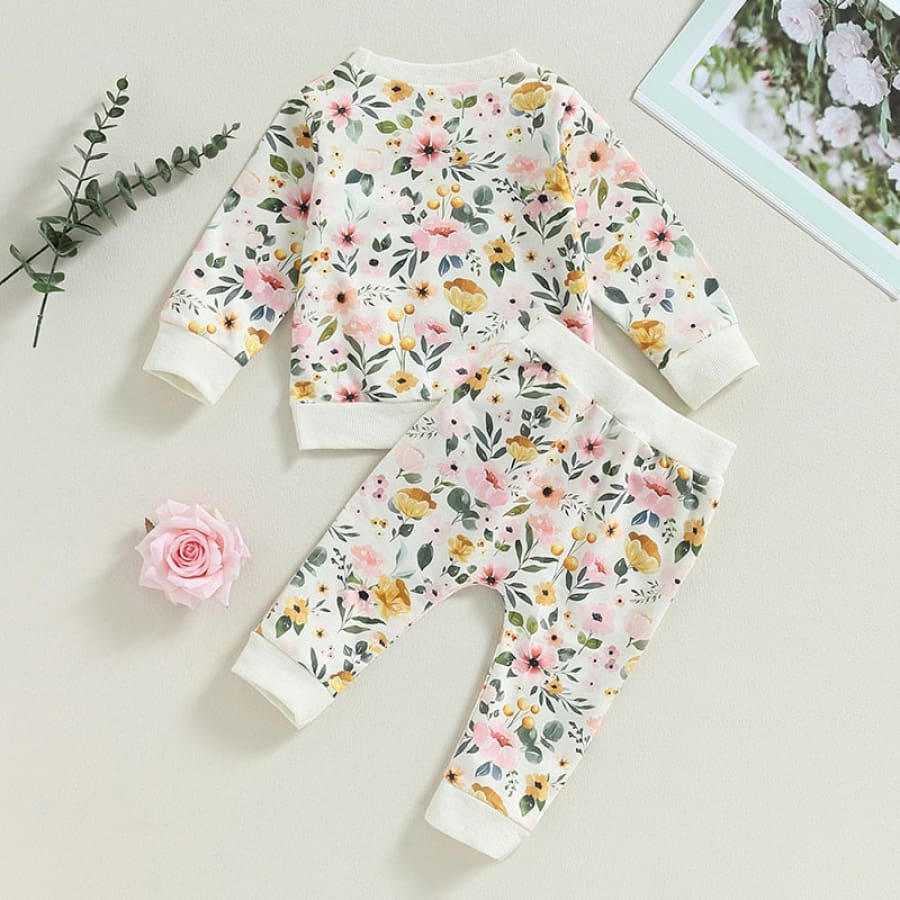 Ava Floral Trackie Set