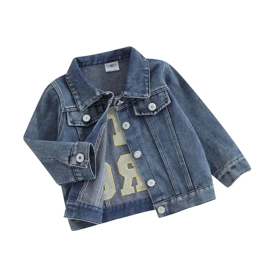 Big Bro Denim Jacket - 12-18 Months