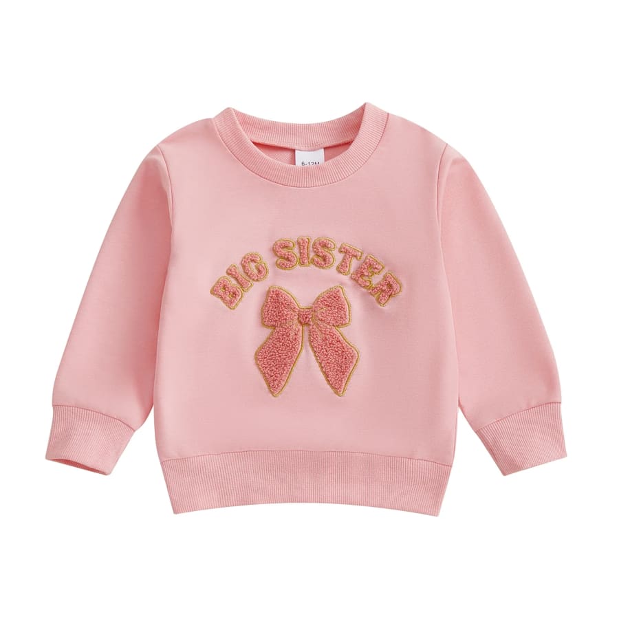 Big Sister Bow Sweater - 12-18 Months