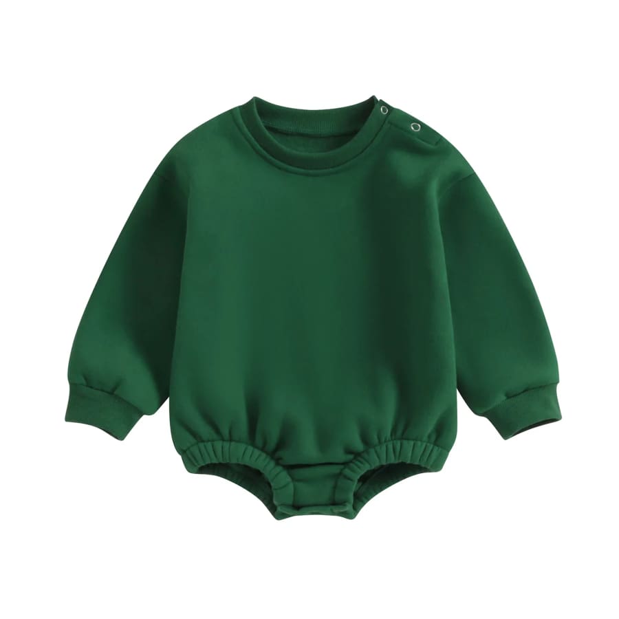 Billie Oversize Bubble Onesie - Green