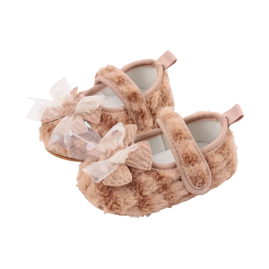 Bonnie Fluffly Ballet Flats - Natural