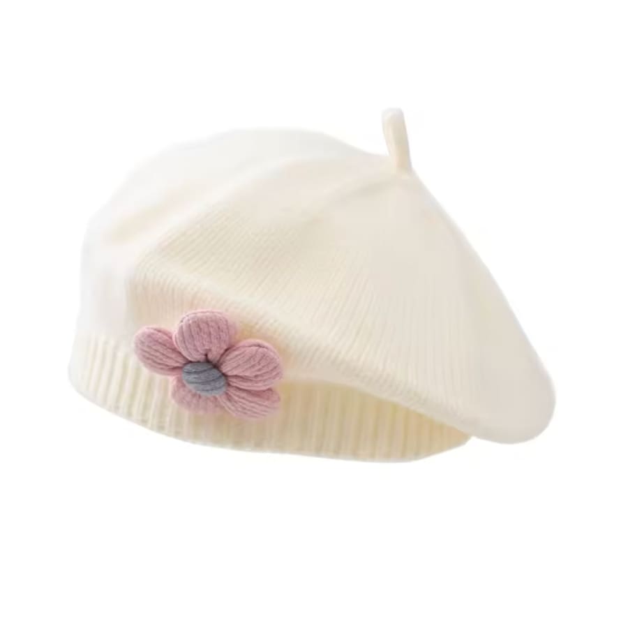 Bronnie Baby Beret - Cream