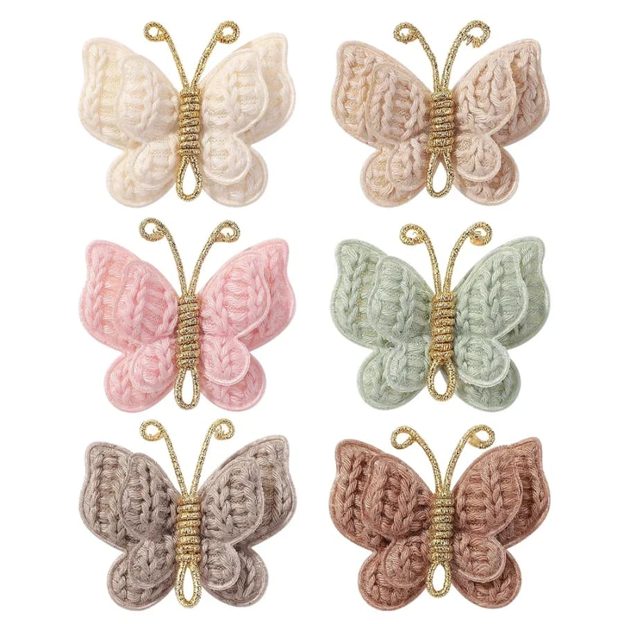 Butterfly Clips - 2 Pack Green