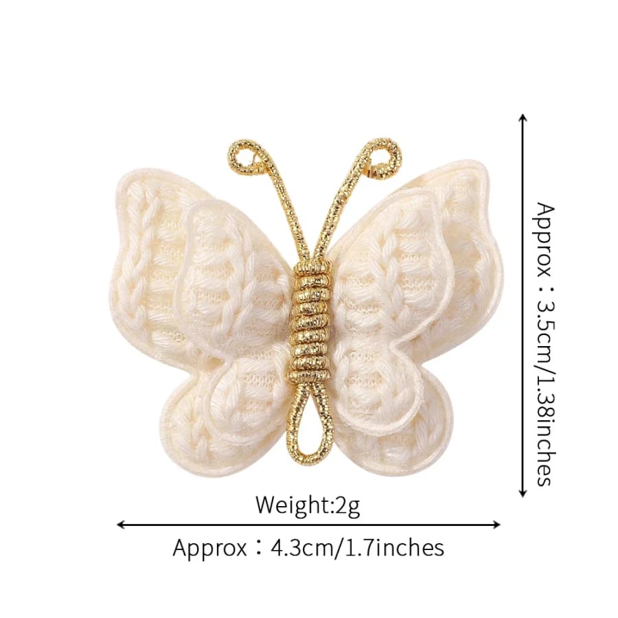 Butterfly Clips - 2 Pack Green