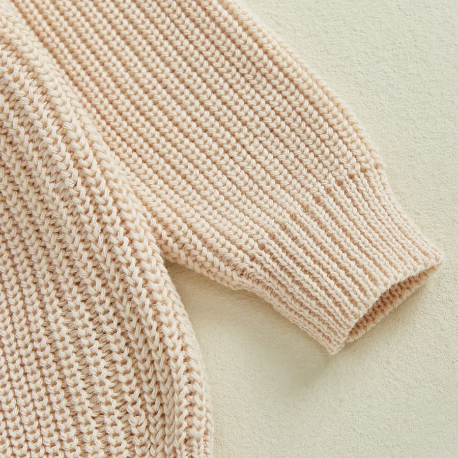 Callie Cosy Knit Sweater - Berry