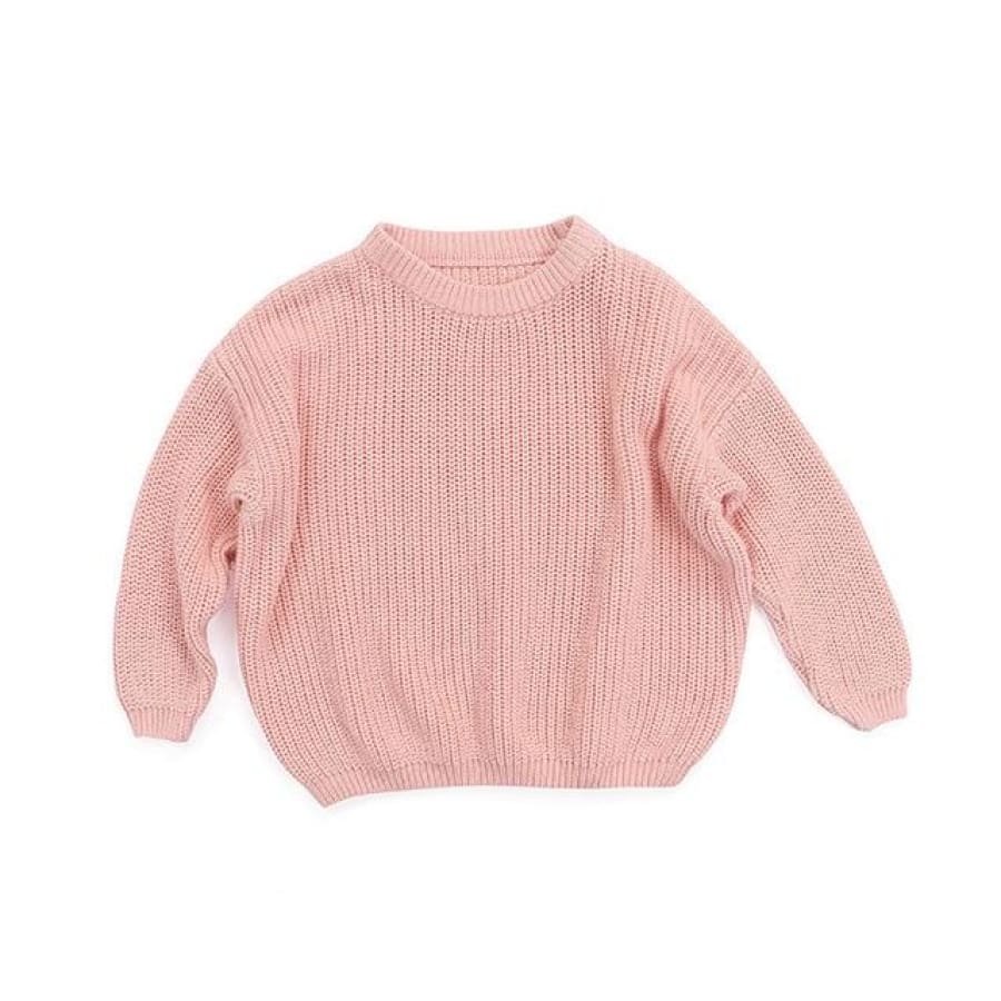 Callie Cosy Knit Sweater - Pink / 5-6 Years - Knitwear knitwear