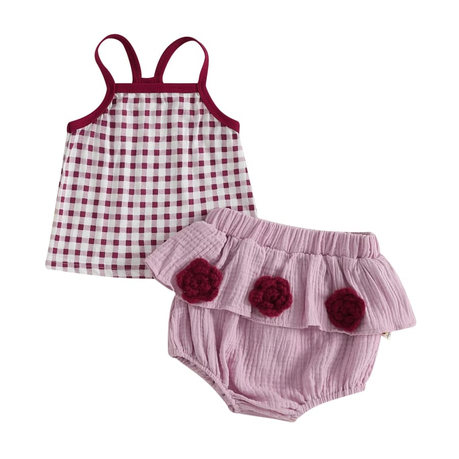 Carmen Flower Bloomer Set