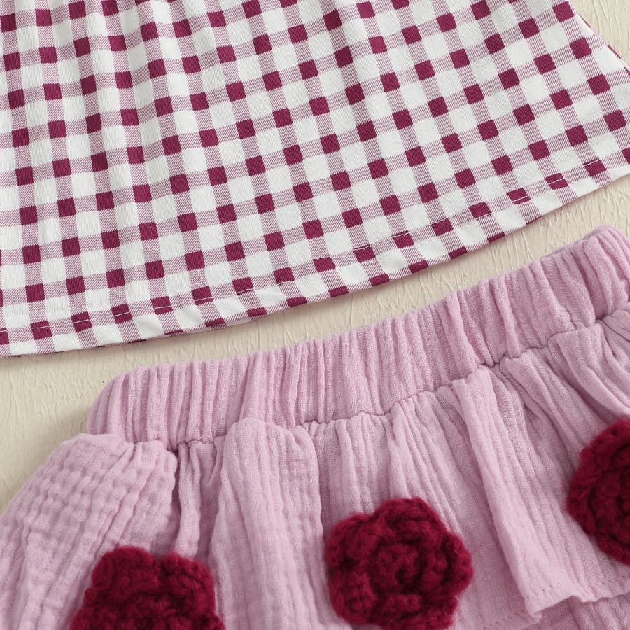 Carmen Flower Bloomer Set