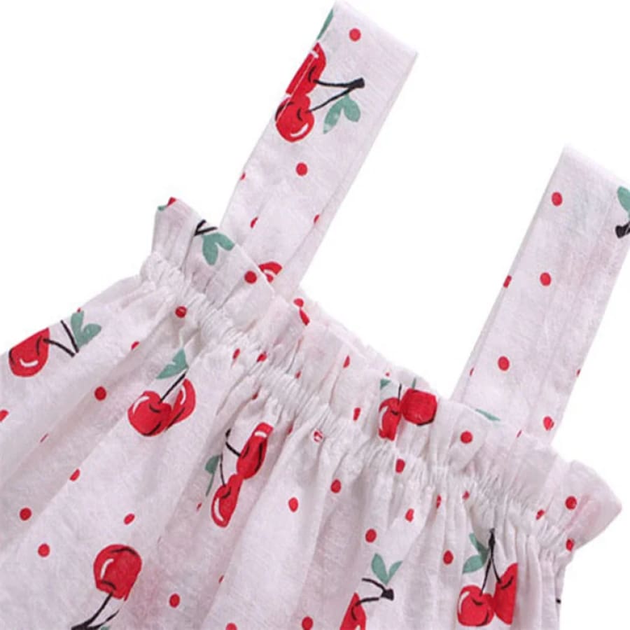 Chiara Cherry Bloomer Set - 0-6 Months