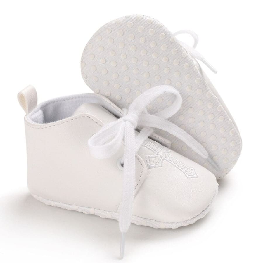 Christening/Baptism Shoes - White - 0-6 Months
