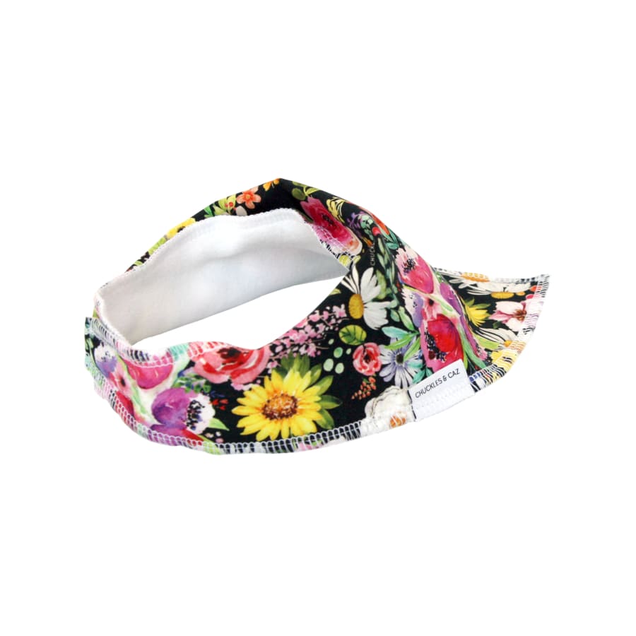 Chuckles & Caz Dribble Bib Dark Watercolour - Bib Bibs, wraps