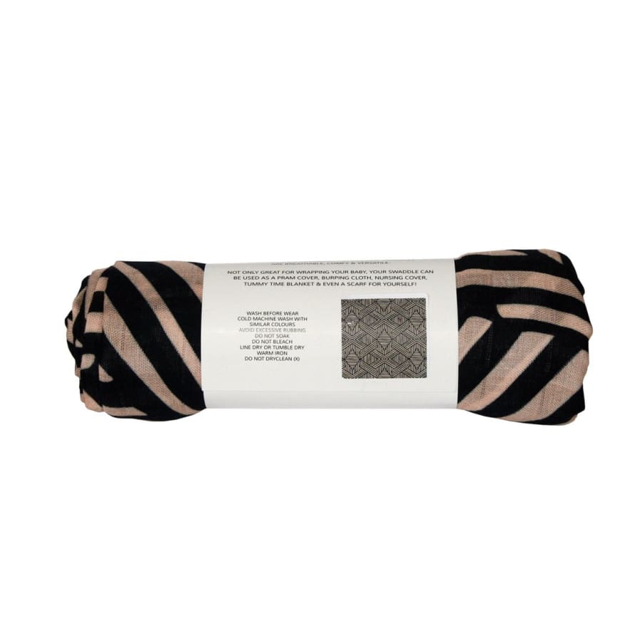 Chuckles & Caz Muslin Swaddle Tribal Geometric - Wrap wraps