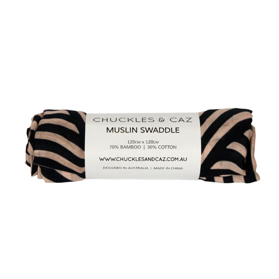 Chuckles & Caz Muslin Swaddle Tribal Geometric - Wrap wraps