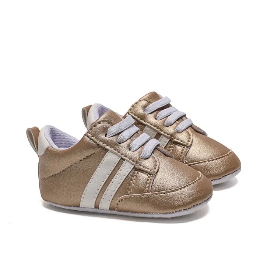 Kai Pre Walker Sneaker - Gold - 0-6 Months - Shoes shoes