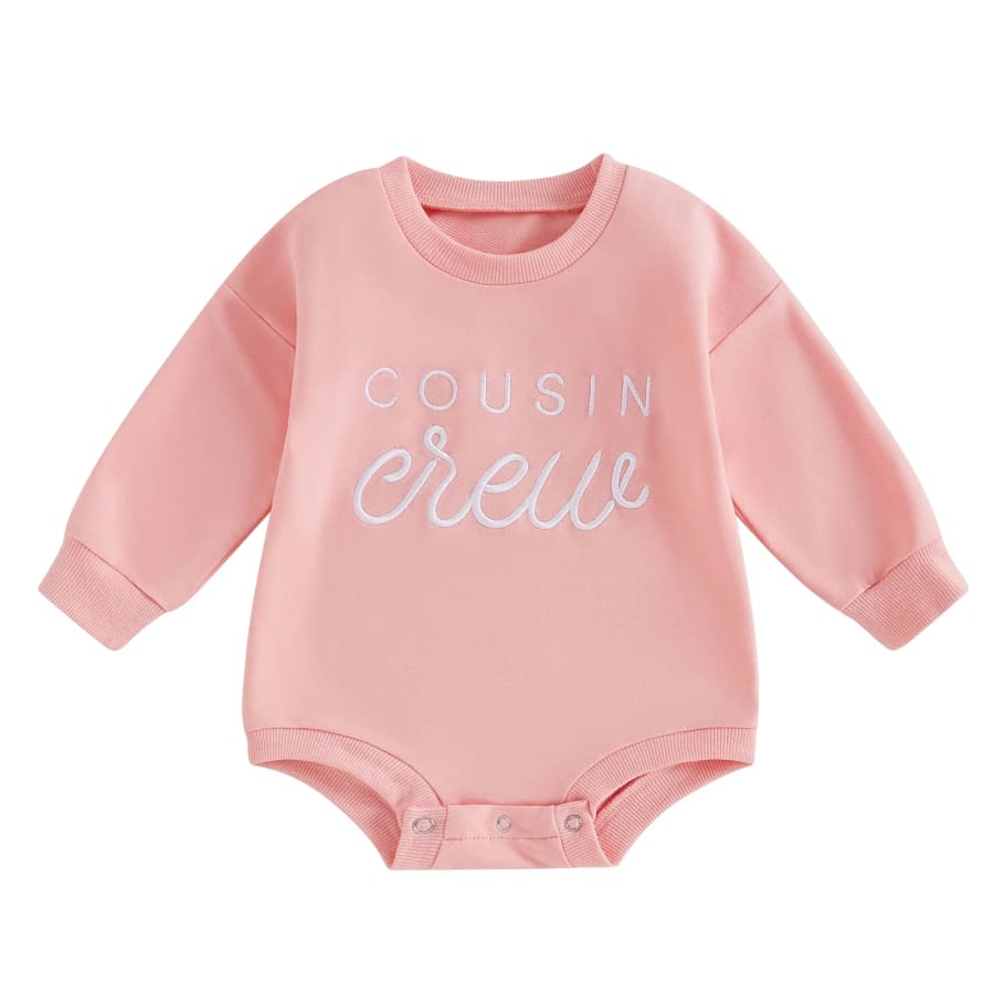 Cousin Crew Long Sleeve Onesie - 0-3 Months