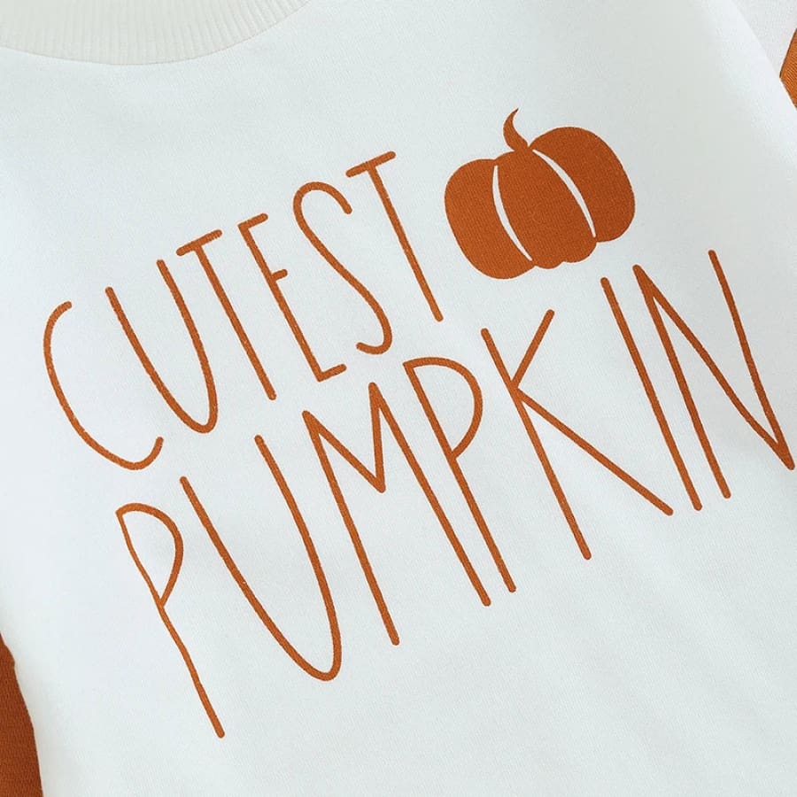 Cutest Pumpkin Long Sleeve Onesie