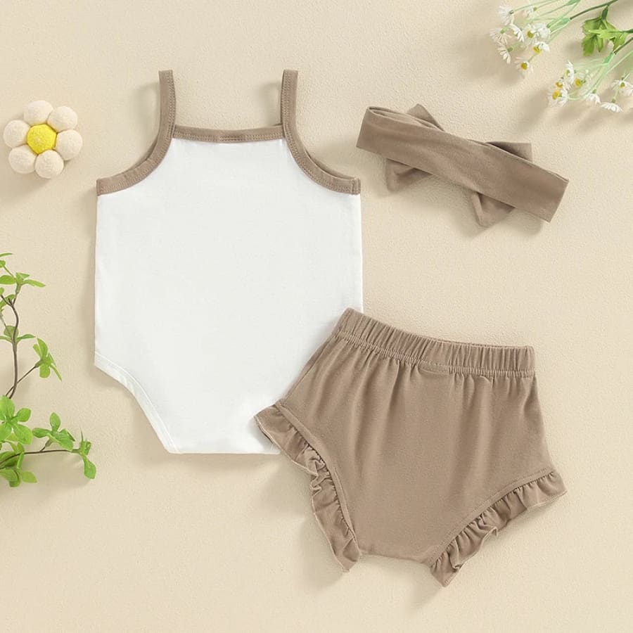 Daddy’s Girl Singlet Bloomer Set - Mint