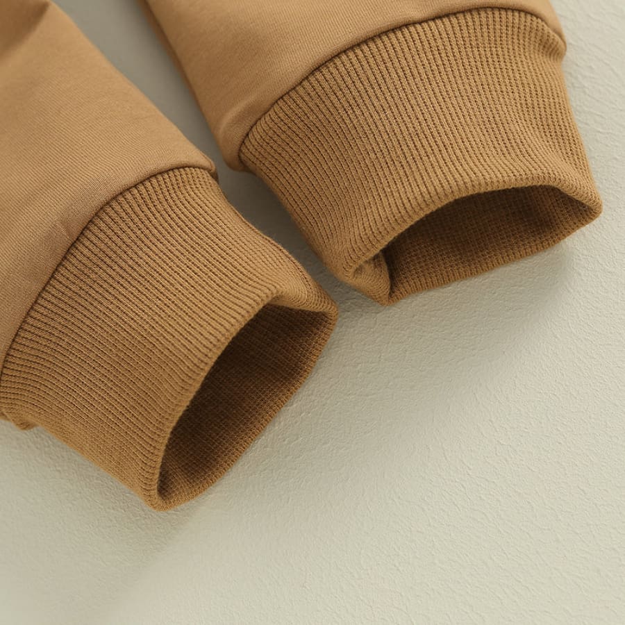 Daddy’s Little Buddy Trackie Set Brown
