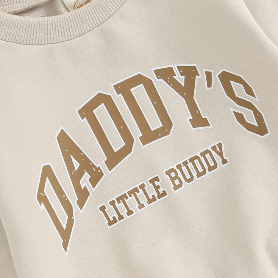 Daddy’s Little Buddy Trackie Set Brown
