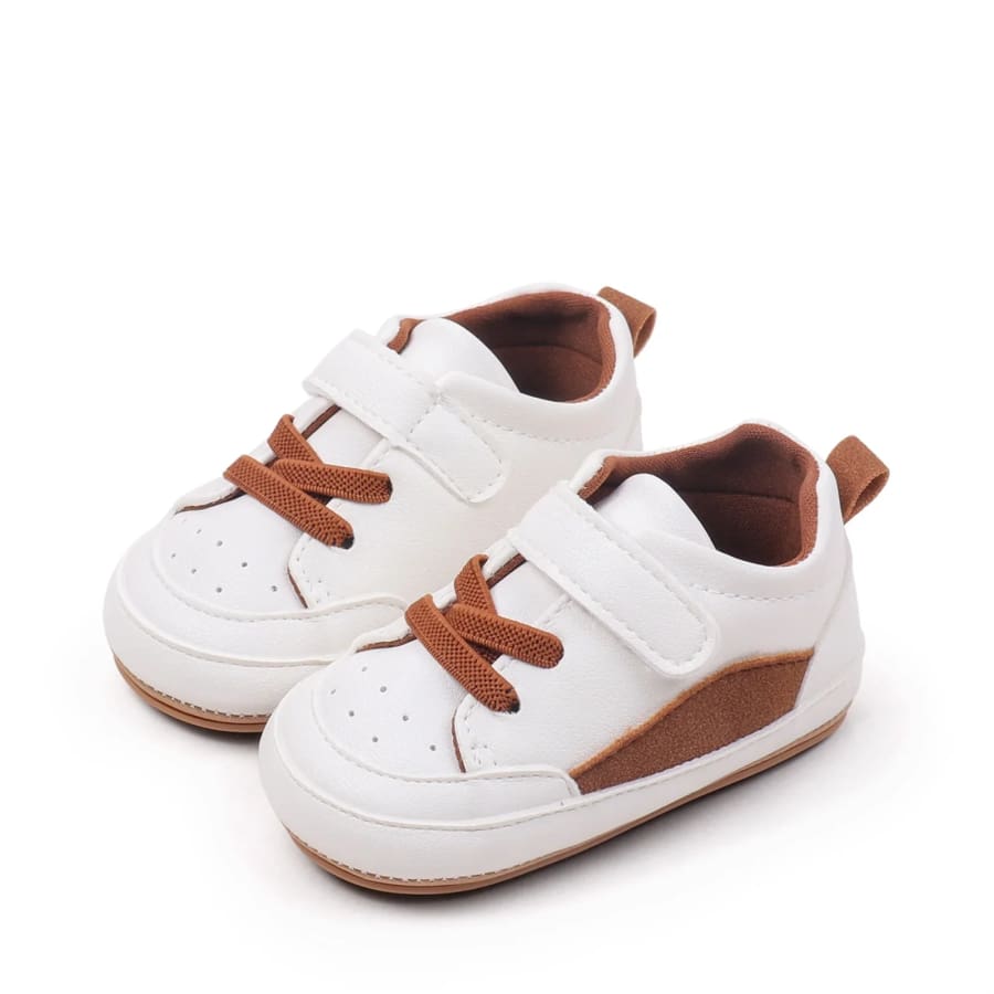 Darcie Unisex Pre Walker Sneaker - Brown - 0-6 Months