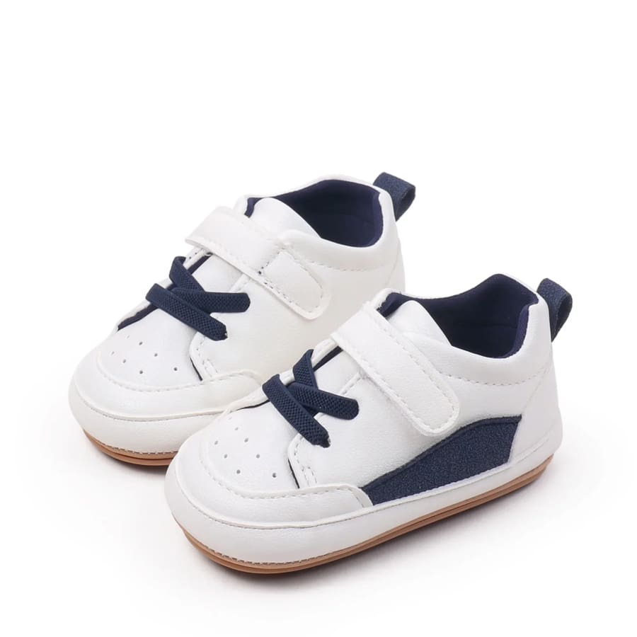 Darcie Unisex Pre Walker Sneaker - Navy - 0-6 Months