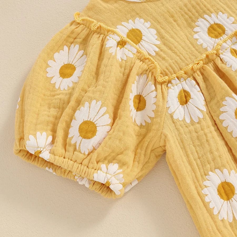 Diana Daisy Romper - Sunflower