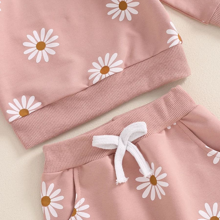 Dinkie Daisy Flutter Trackie Set - Blush