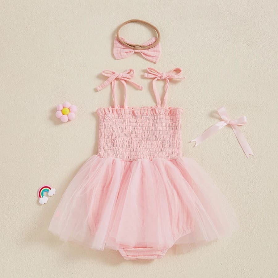 Donut ’One’ Birthday Romper - 6-12 Months