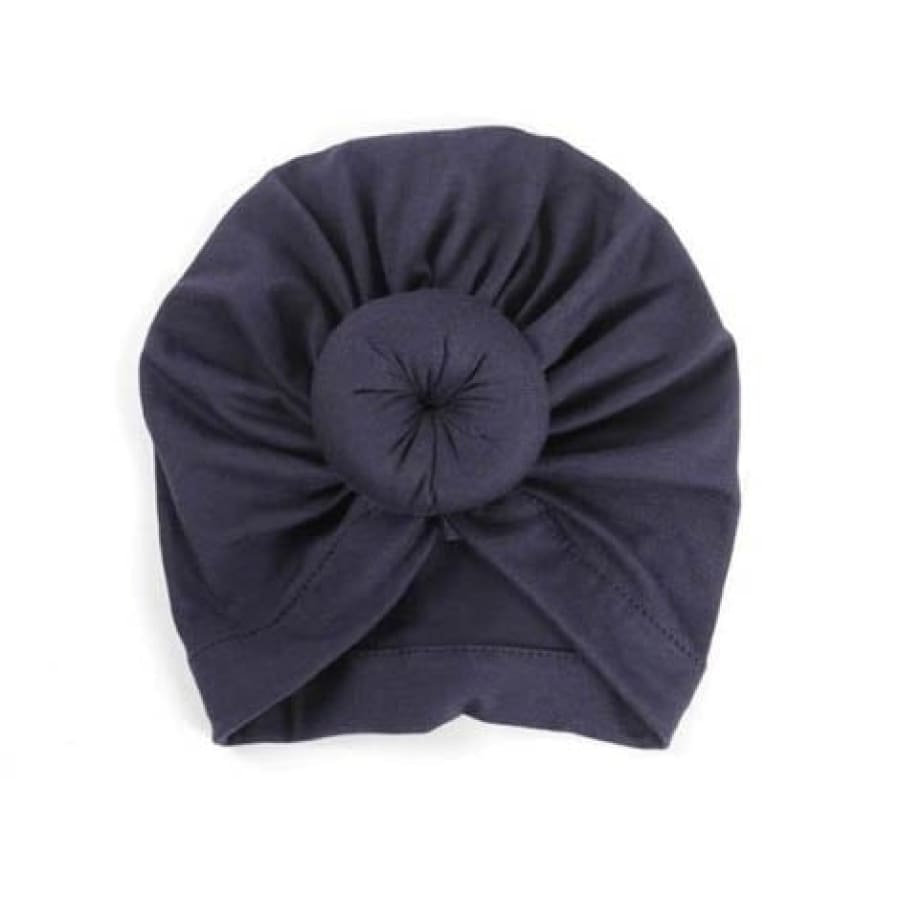 Donut Turban Headband - Dark Grey - Headband headband