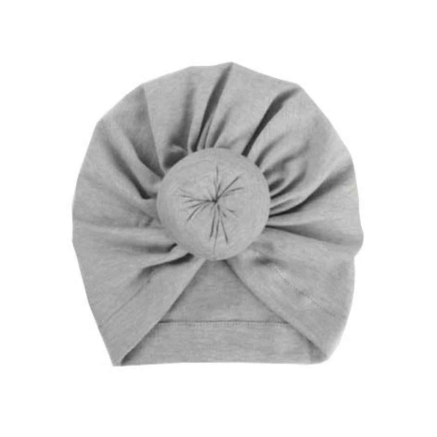 Donut Turban Headband - Grey - Headband headband