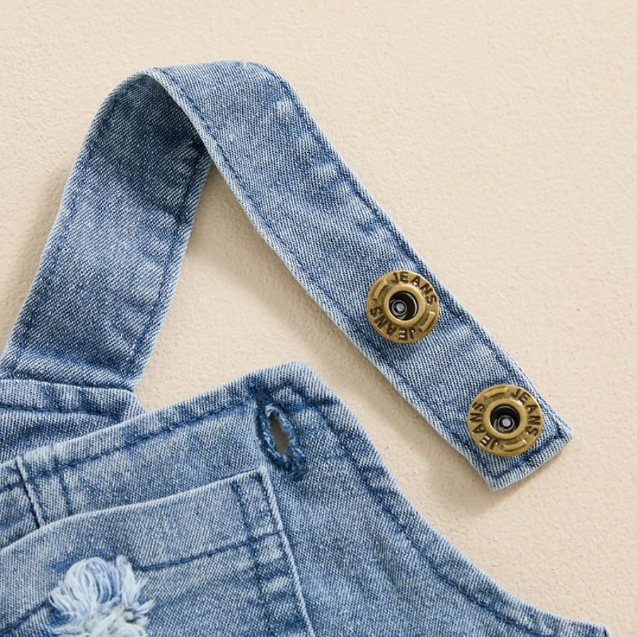 Drew Star Denim Romper