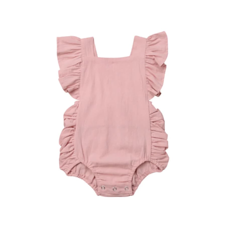 Erica Ruched Romper - Sage