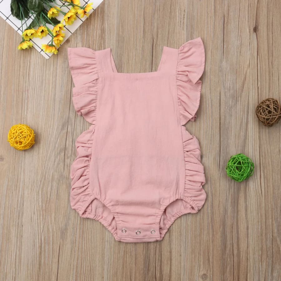 Erica Ruched Romper - Sage