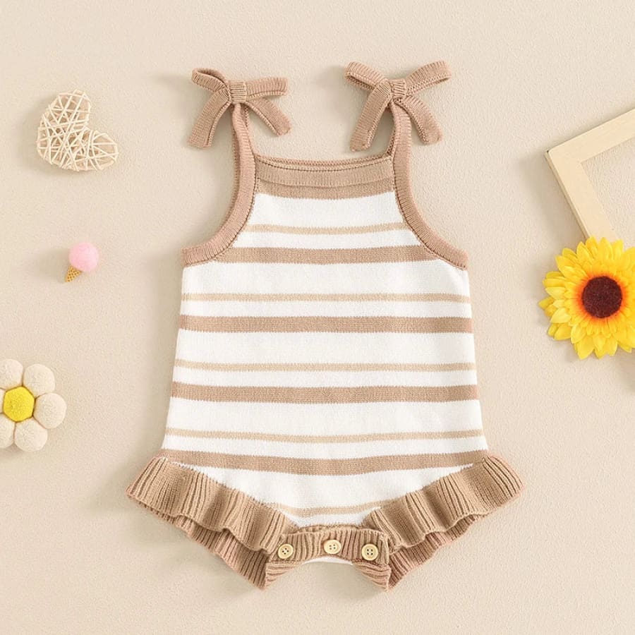 Finley Stripe Knit Romper