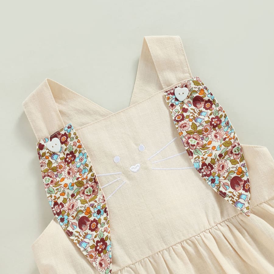 Flopsy Ear Dress - Natural