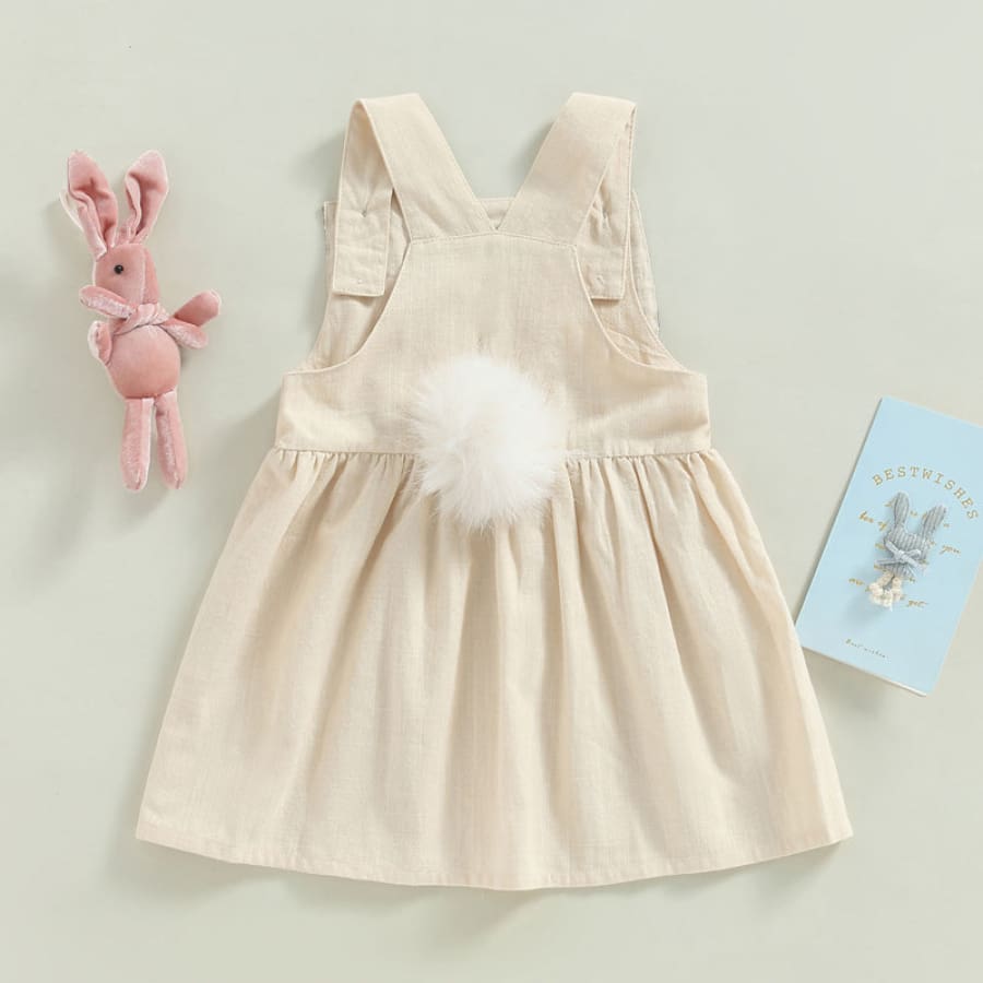 Flopsy Ear Dress - Natural