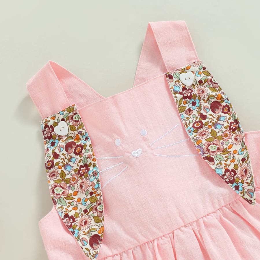 Flopsy Ear Dress - Pink