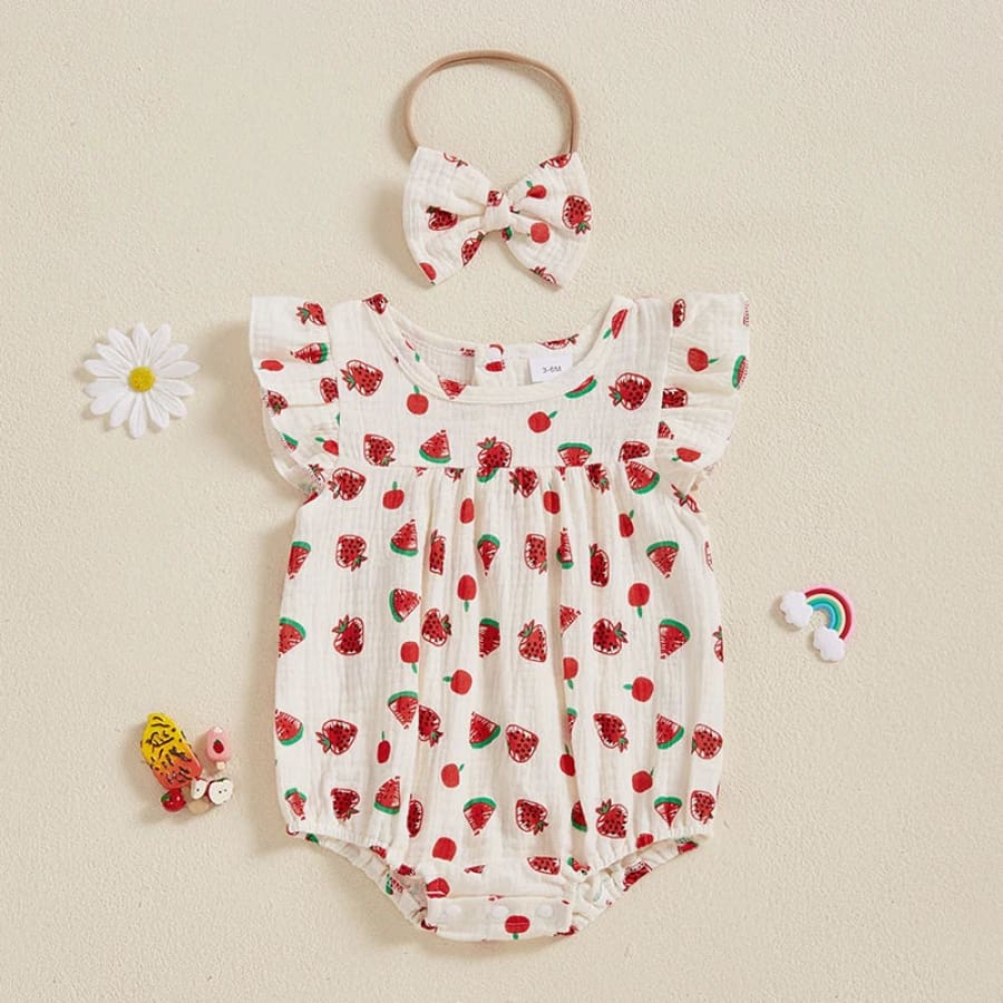 Florrie Fruit Salad Bubble Romper