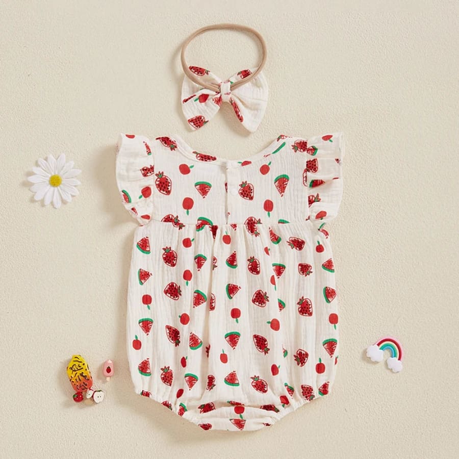 Florrie Fruit Salad Bubble Romper