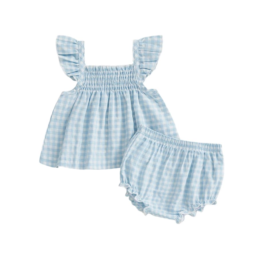 Gigi Gingham Bloomer Set