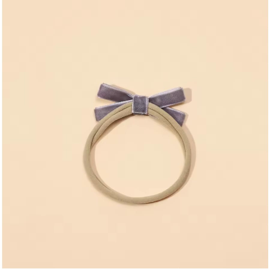 Gillian Velvet Bow Headbands - 5 Pack
