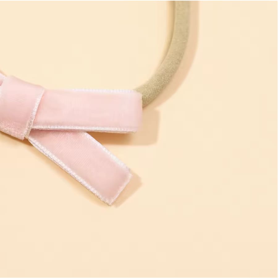 Gillian Velvet Bow Headbands - 5 Pack